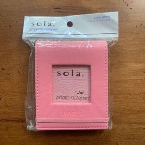 Sola Brand Hot Pink Photo Notepad Brand New